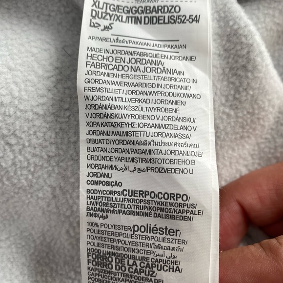 UNDER ARMOUR || Women Loose Sweatshirt Jacket Full Zip Blue size Large - Picture 9 of 10